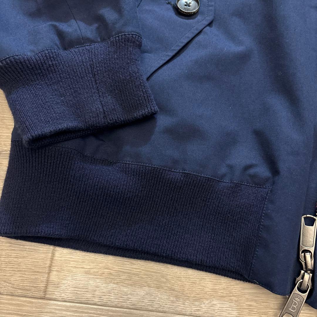 極美品】バラクータ G9 ハリントンジャケット 42 英国製 ネイビー