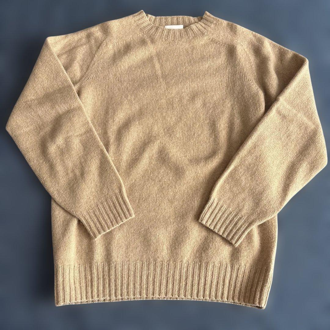 MORRIS & SONS ウール100% ベージュ Morris & Sons（モリスアンドサンズ） ニット セーター MORRIS ＆ SONS