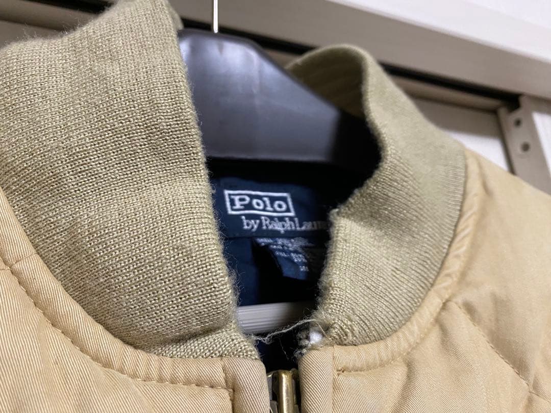 90s ポロラルフローレン ダウンジャケット スカイライナー型 ベージュ