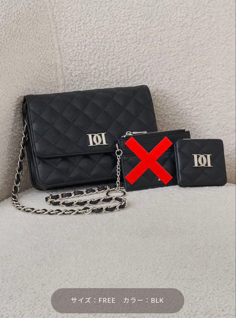 DDロゴキルティングトラベルセット 必要なものだけを揃えた、理想の3セット🤍。 旅も日常もこれでOK！即