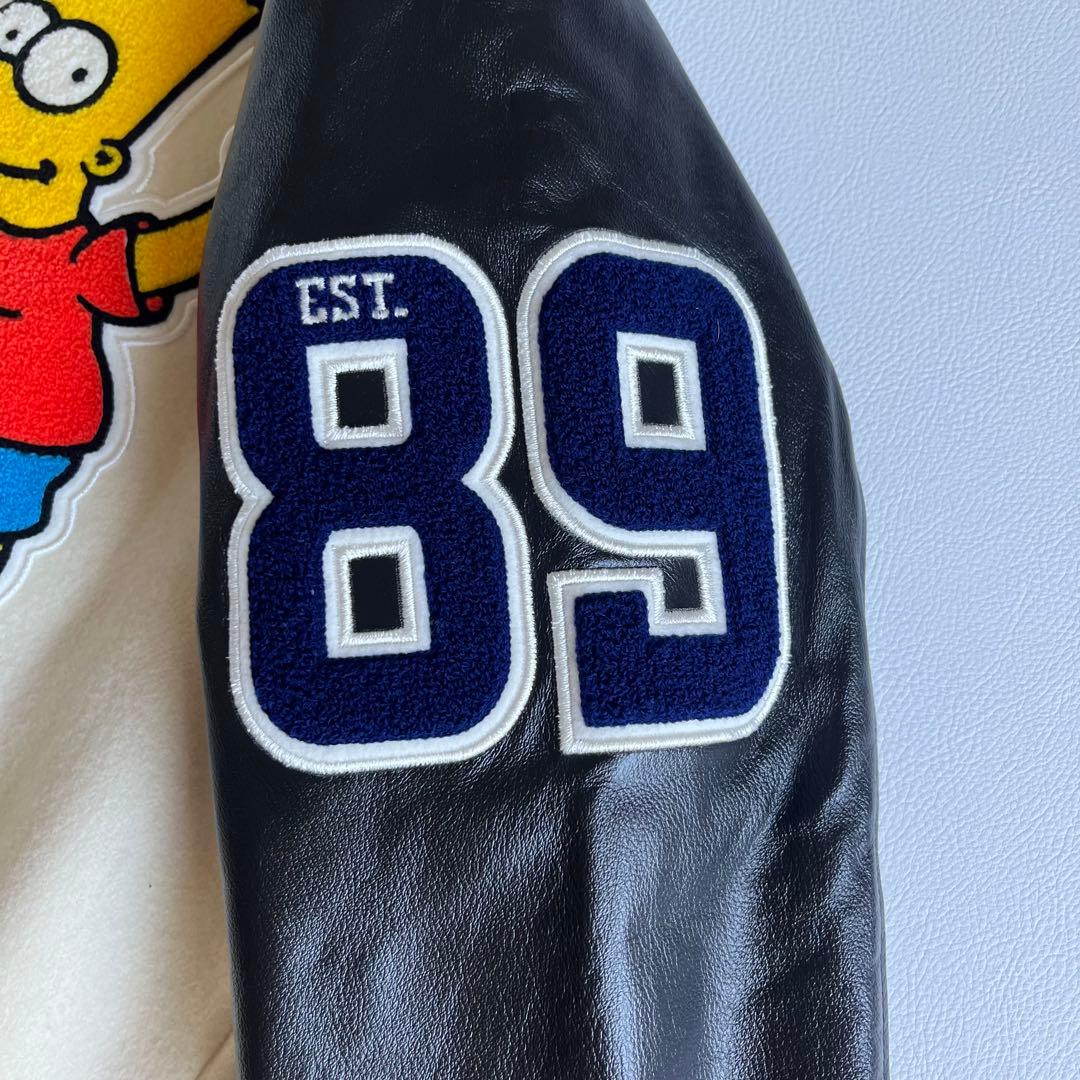 極美品 パーリーゲイツ×シンプソンズ 希少コラボ スタジャン レザー