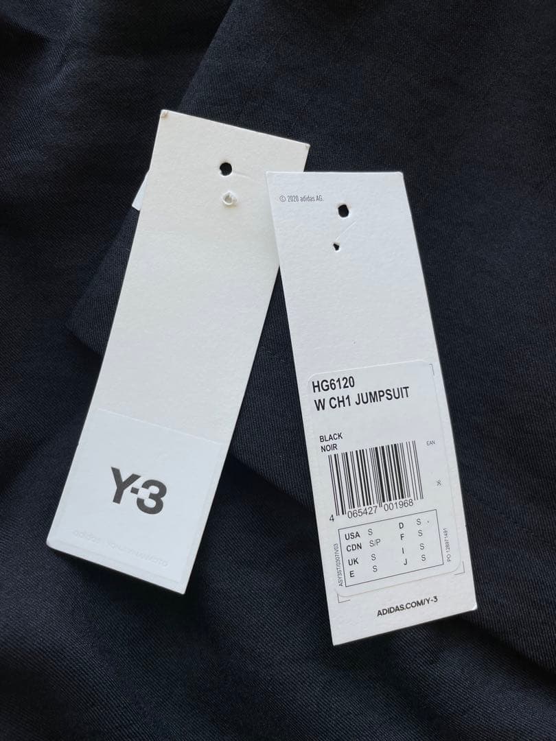 Y-3×adidas】ジャンプスーツW CH1 JUMPSUIT新品 - メルカリ