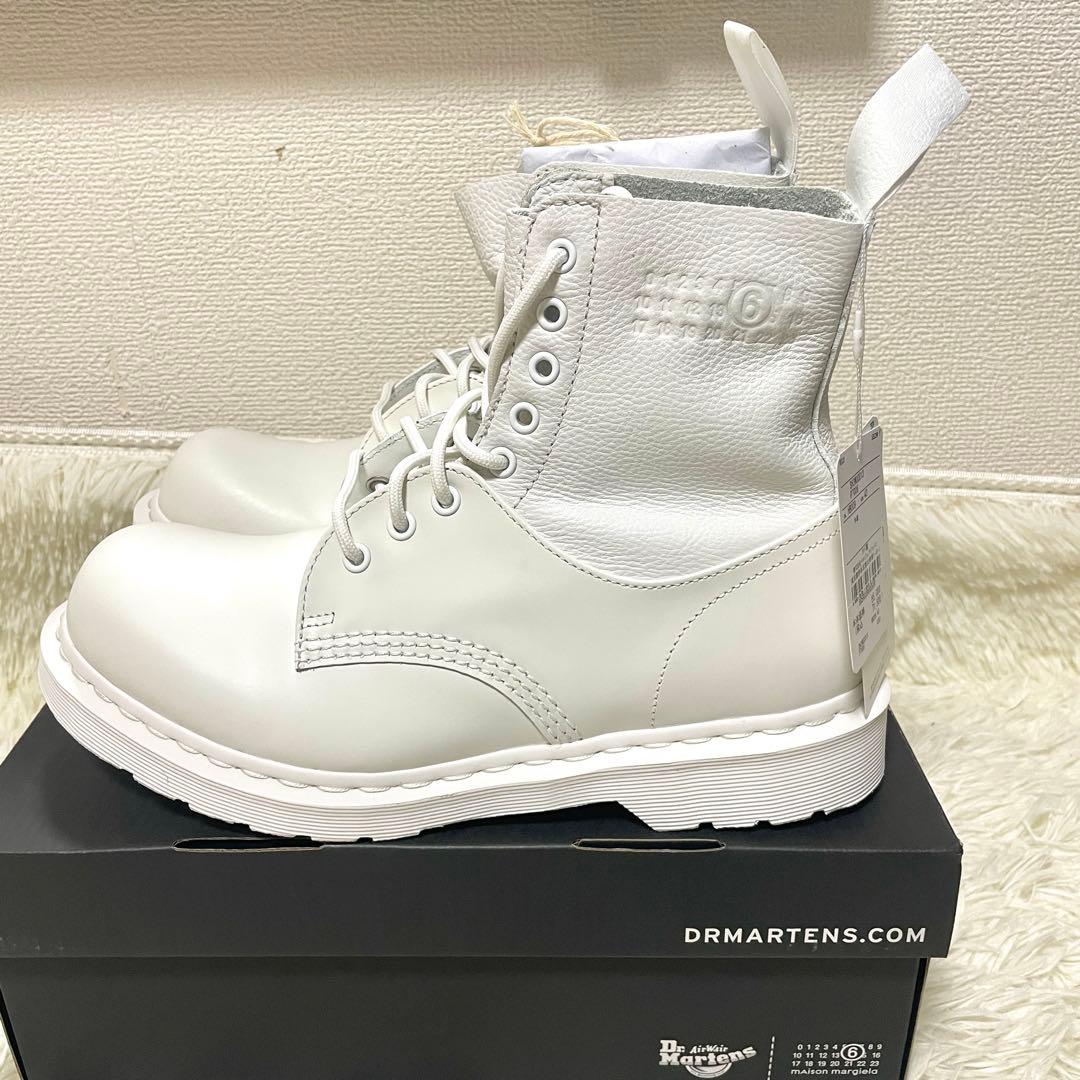 MM6 x Dr.Martens TWIST 8 ホール ブーツ 28cm - メルカリ
