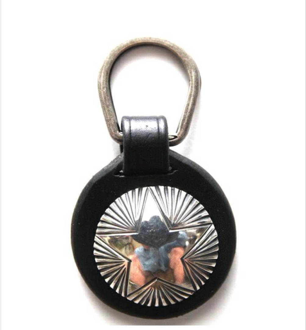 LARRY SMITH RIDERS KEY FOB (STAR) LARRY SMITH(ラリースミス) キーファブ U.K SADDLE LEATHER FLAP KEY