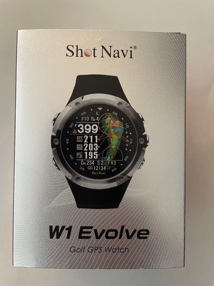 Shot Navi W1 Evolve ゴルフ GPSウォッチ - メルカリ