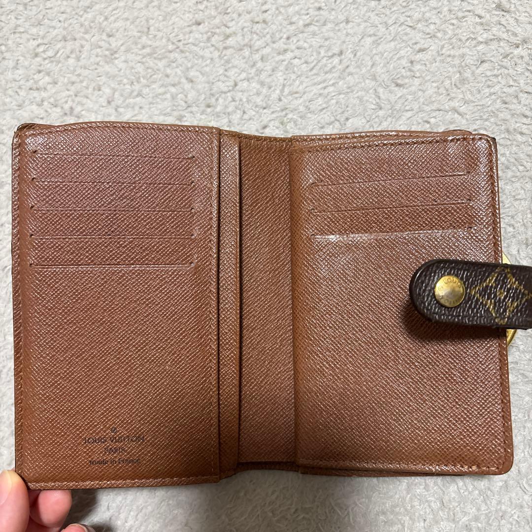 ルイヴィトン ヴィエノワ 二つ折り 財布 モノグラム ポケット8つ