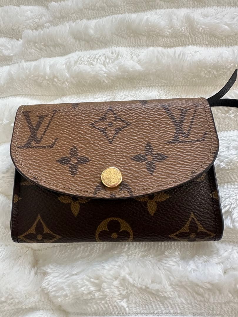 ルイ・ヴィトン カードケース モノグラム・リバース ポルトモネロザリ