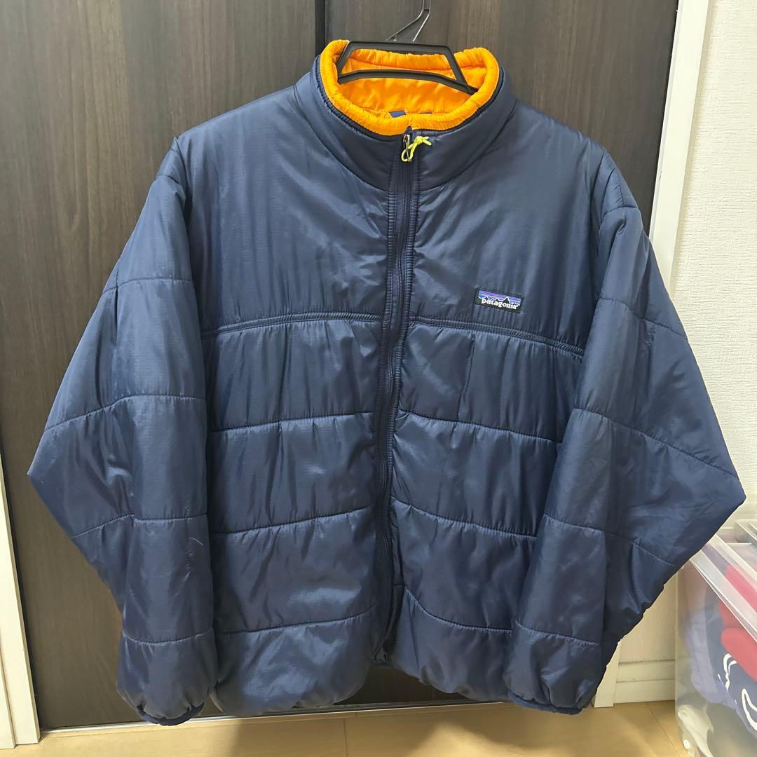 90s USA製　Patagonia ファイヤーボール 90s】USA製 パタゴニア ファイヤーボールジャケット 黒 99年製 - メルカリ
