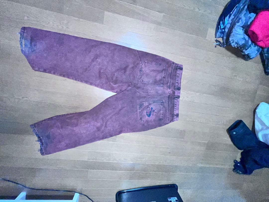 Yardsale 赤紫 ファンタジーデニム YARDSALE 
