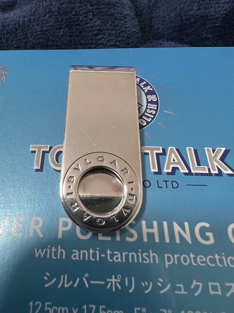 ブルガリ マネークリップ シルバー925 - メルカリ