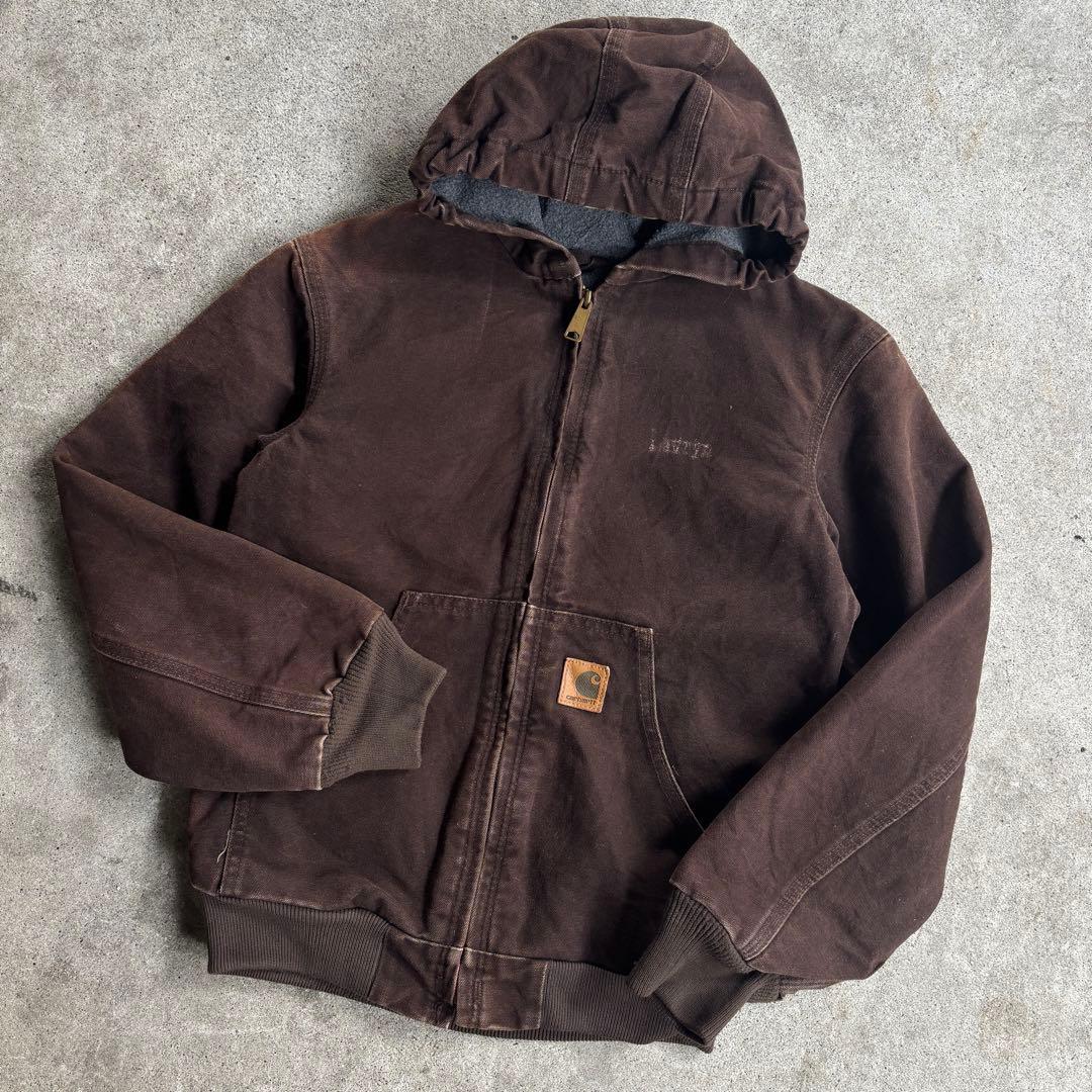 抹茶Carhartt アクティブジャケット キッズサイズ 抹茶様専用Carhartt アクティブジャケット キッズサイズ - メルカリ