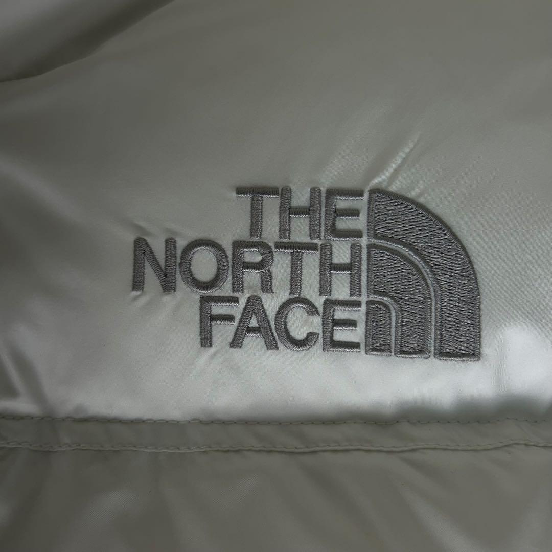 THE NORTH FACE ヌプシ センターロゴ 700フィル ホワイト S - メルカリ