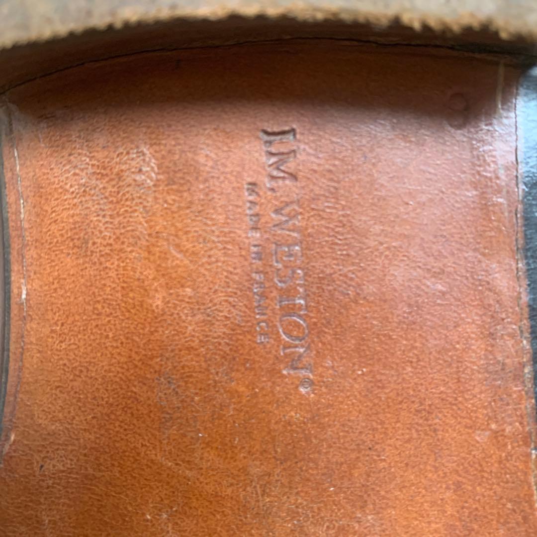 J.M.WESTON ブーツ サイズ:8D（日本での目安27.5cm 標準幅）