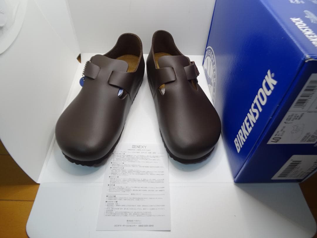 わ*ー様 新品★ビルケンシュトックロンドン濃茶サイズ40 26.0cm