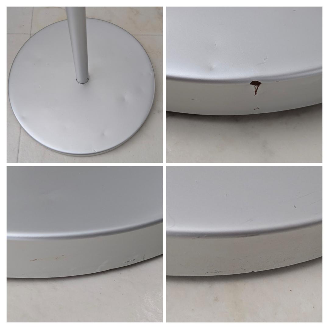 ビンテージ 無印 90年代 スチールメッシュ×アルミ スタンドライト 照明