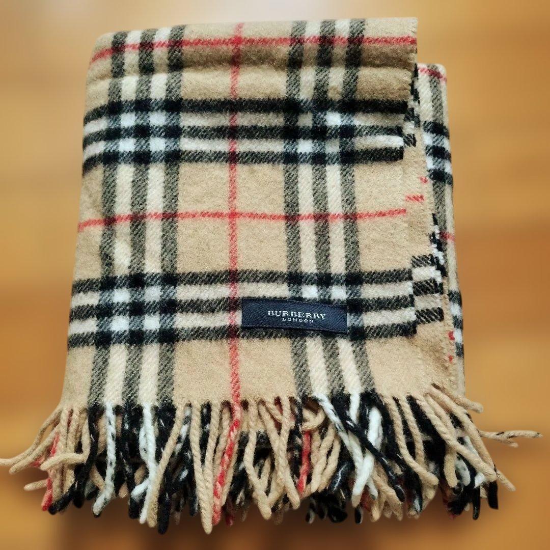 バーバリー ひざ掛け ブランケット - メルカリ