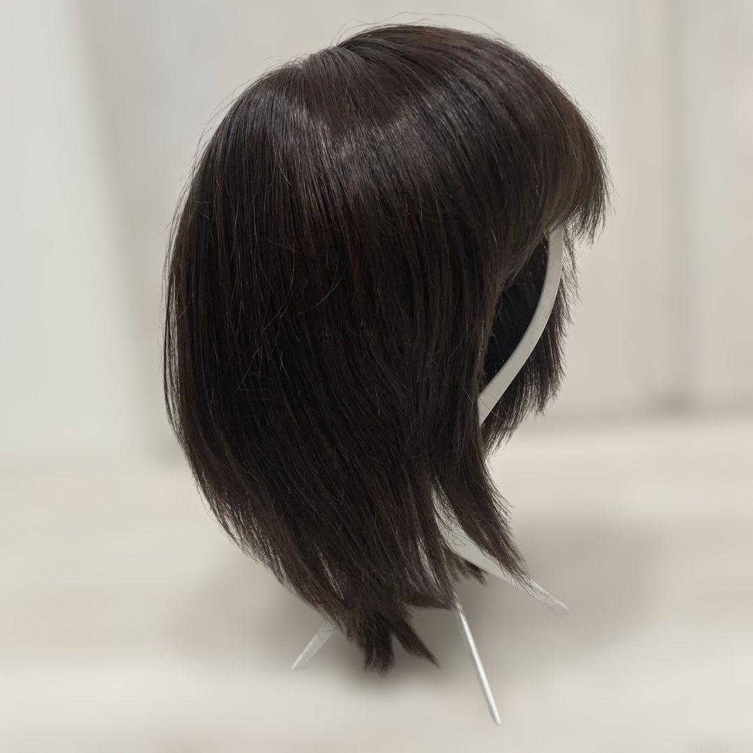 アンベリール 医療用ウィッグ ダークブラウン ショート サイズL