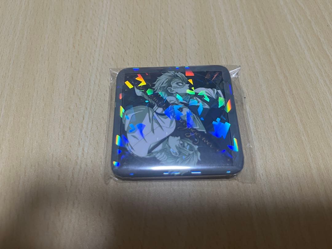 鬼滅の刃 モクテルバー ロト 第1弾 不死川実弥 グリッター缶バッジ