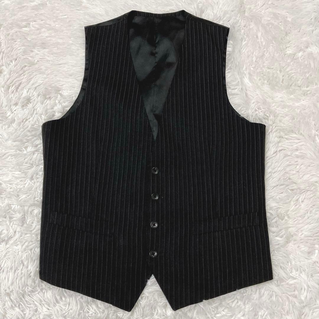 Daniel Dodd UOMO A6 スーツ 3ピース ストライプ 黒 - メルカリ