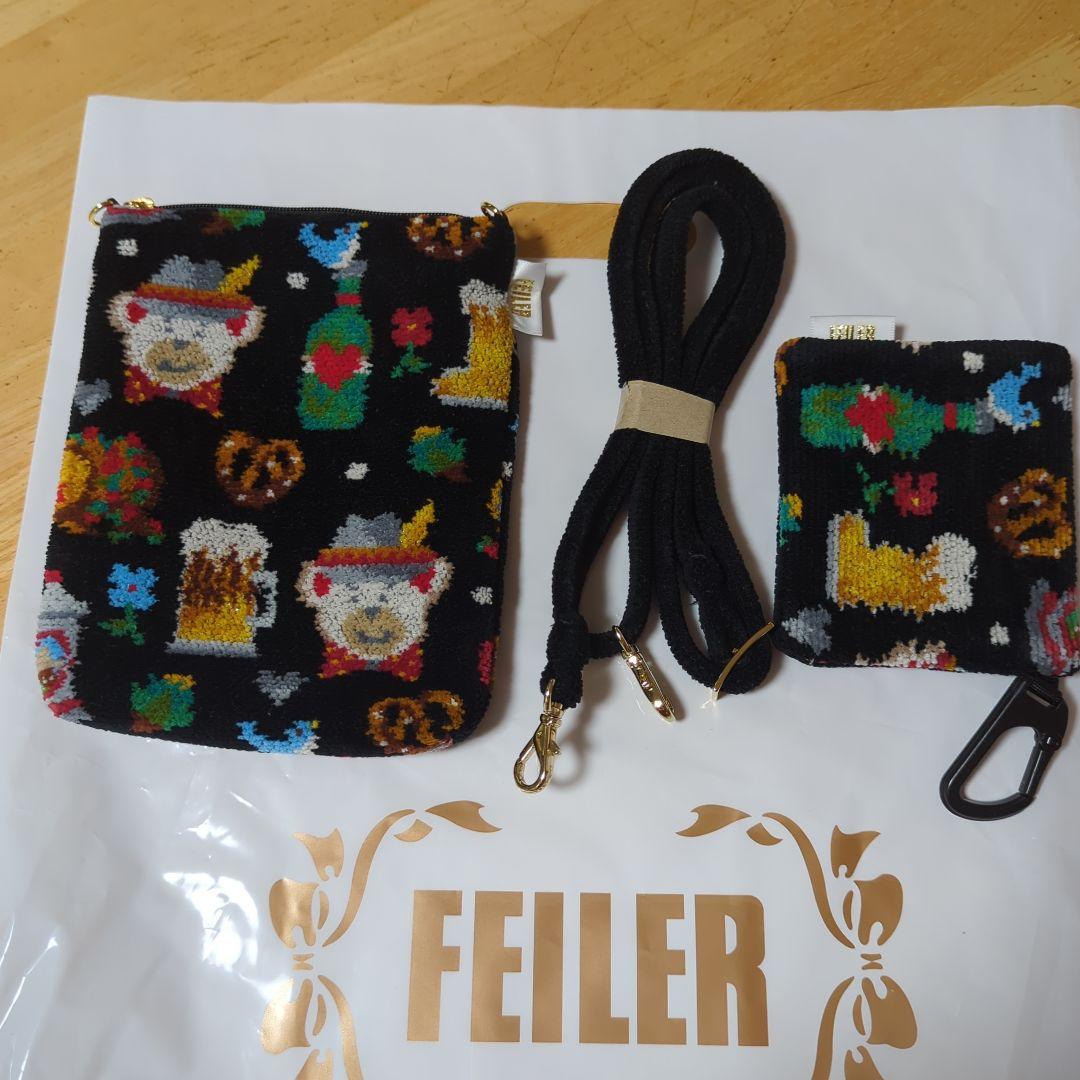 土日限定500円割引⭐️フェイラー⭐️プロースト ー スマホショルダー