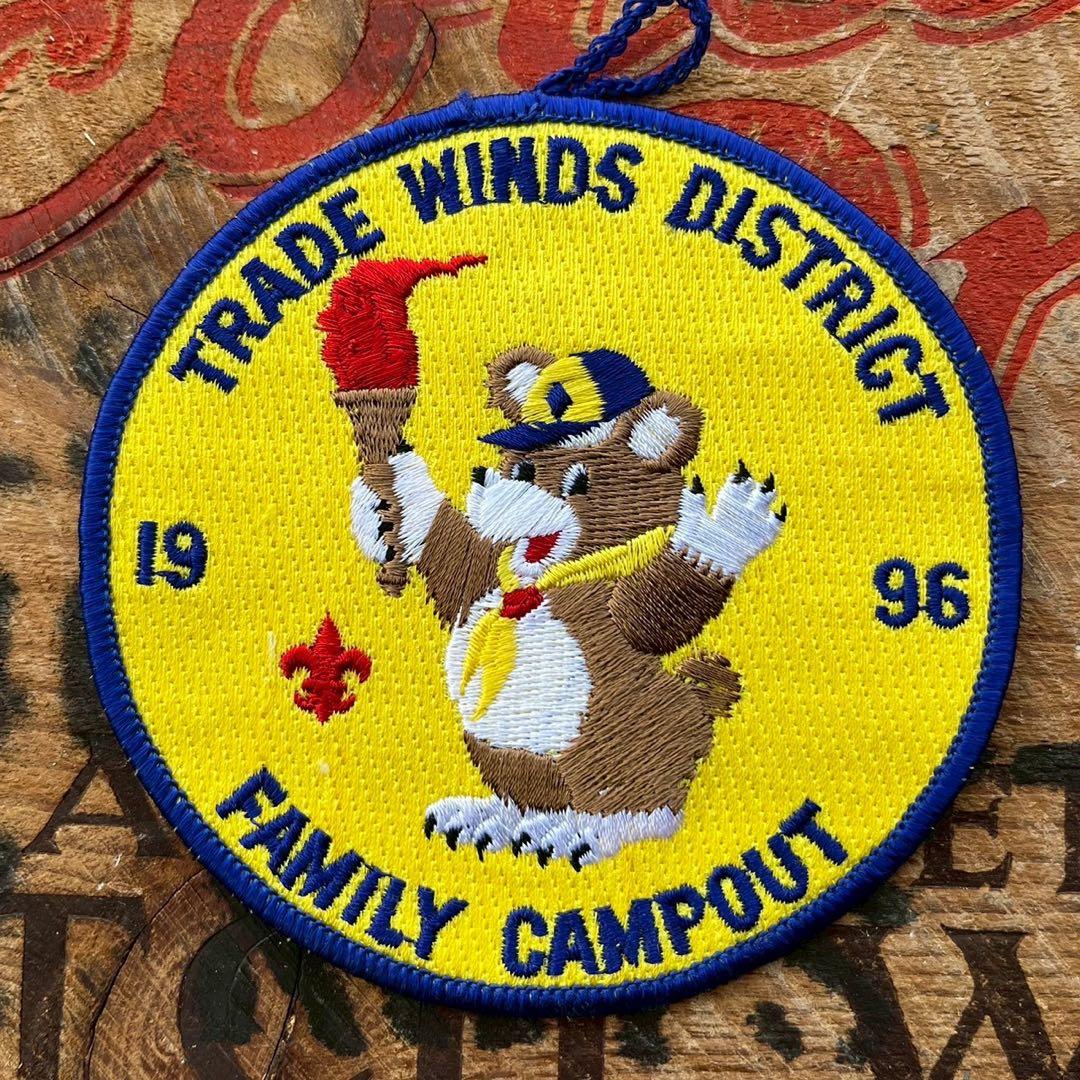 USA vintage】ボーイスカウト ワッペン クマ キャンプ アメリカ - メルカリ