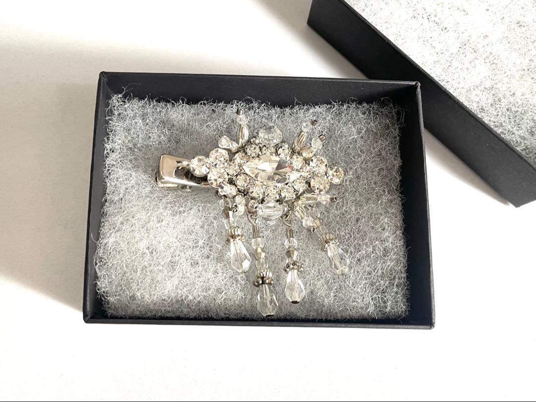 Tanaka Daisuke / crystal hair clip 左用 crystal hair clip【Delivery in May 2026】 – tanakadaisuke