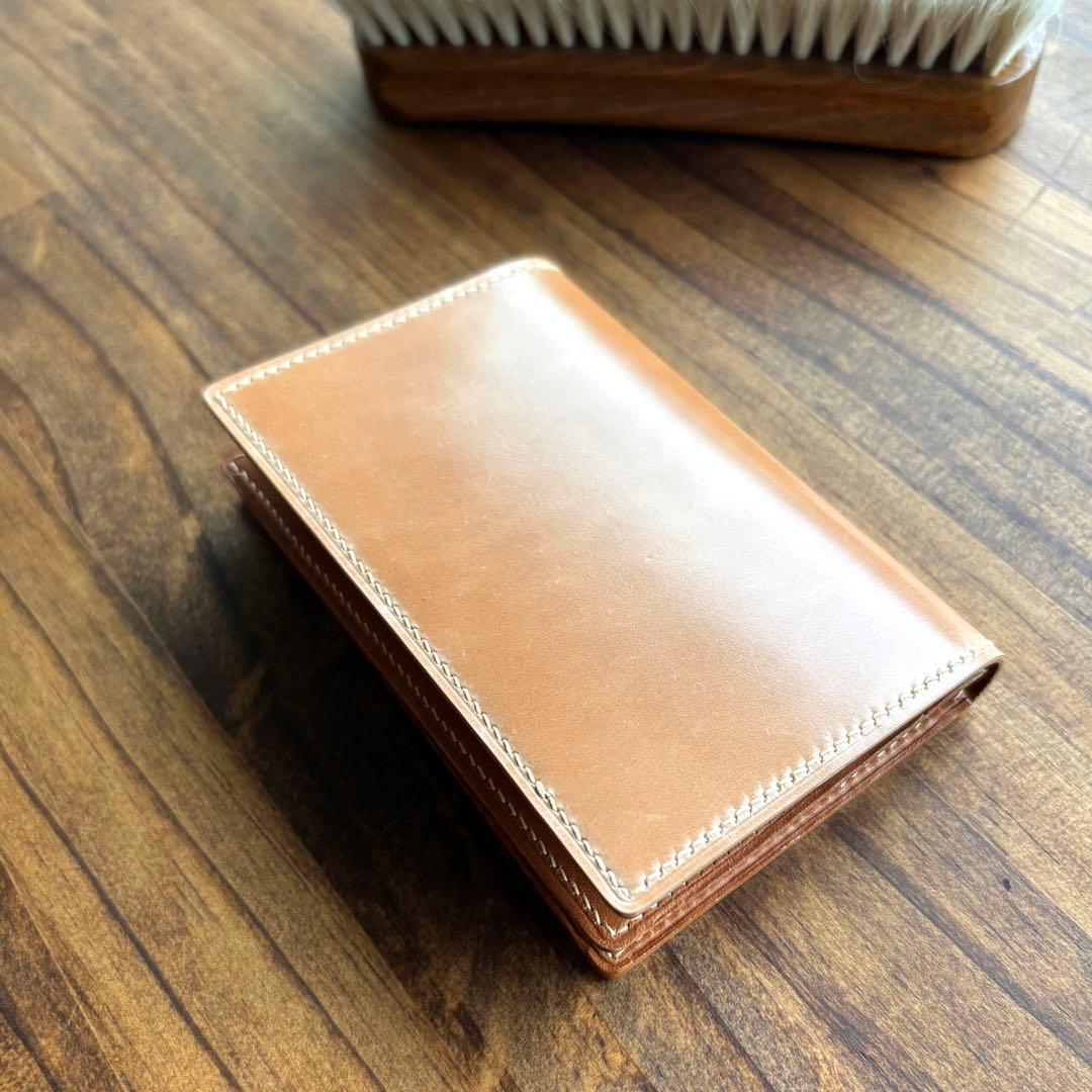 大容量名刺入れ　コードバン　ナチュラル　レーデルオガワ 楽天市場】名刺入れ コードバン レーデルオガワ 【第一印象を上品に