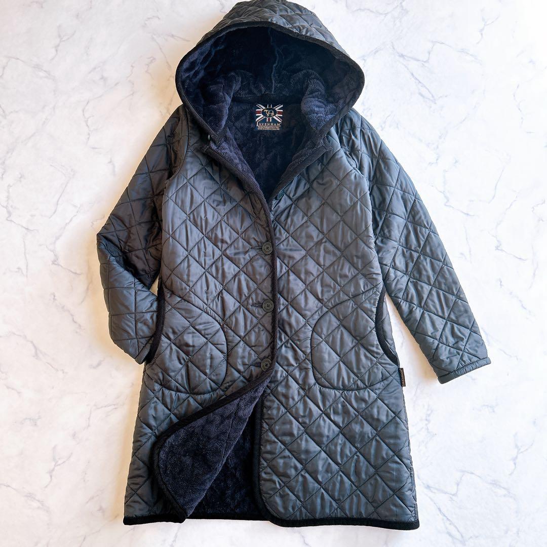 LAVENHAM ラベンハム キルティングコート 裏ボア 38 イギリス製 - メルカリ