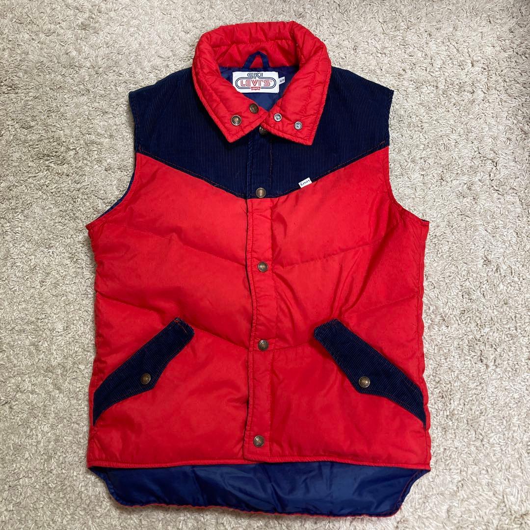 キムタク着スキーリーバイスダウンベスト ski levi's - メルカリ