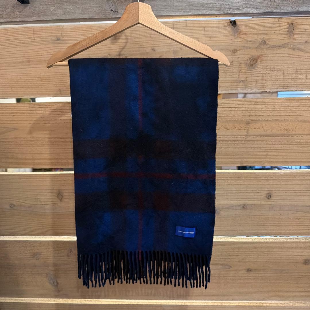 コムデギャルソン SHIRT チェック柄マフラー　ストール　ジュンヤワタナベ ジュンヤワタナベ コムデギャルソンJUNYA WATANABE COMME des GARCONS