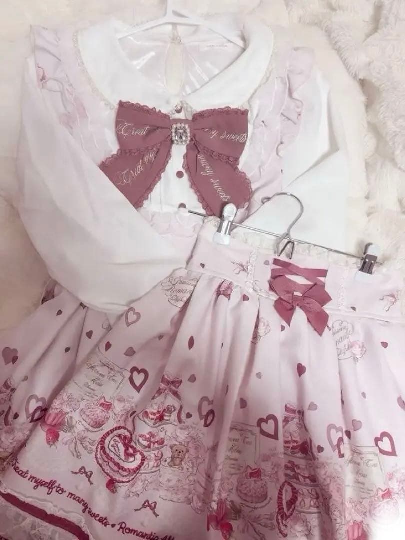 LIZLISA Many Hearts Afternoontea柄セットアップ - メルカリ