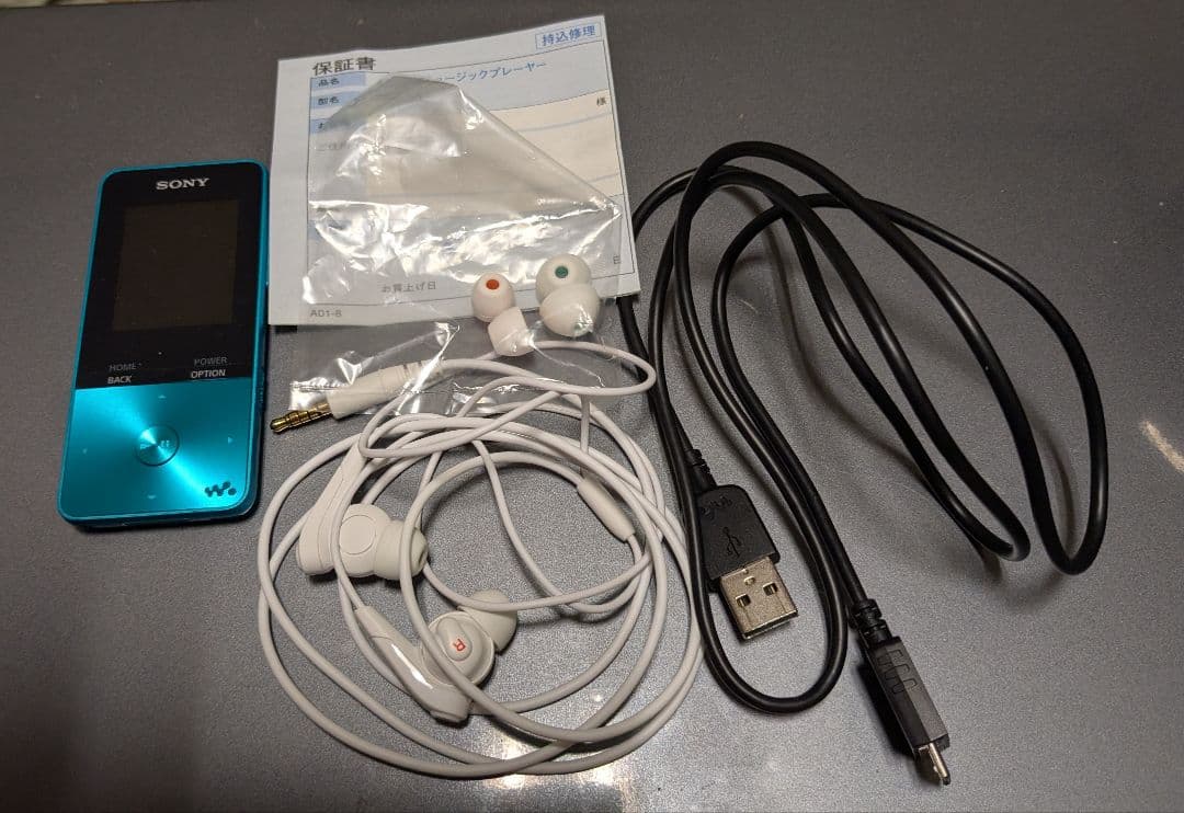 SONY ウォークマン NW-S313 ブルー 4GB - メルカリ