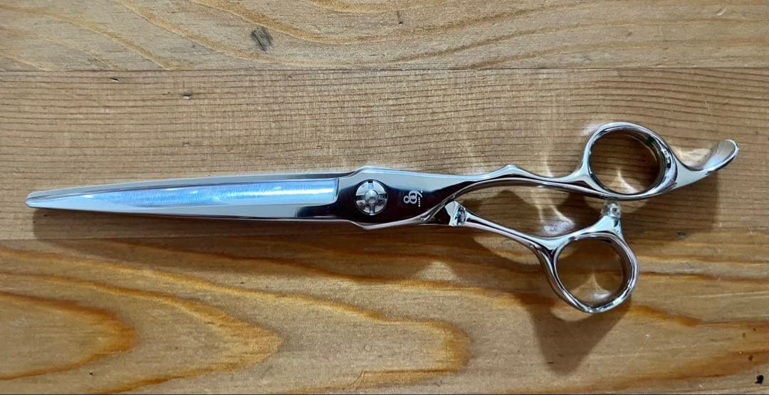 新品未使用 6.5インチ シザー 剣刃 スーパーゴールド DOWA GTX-S 7inch 立体ハンドル 剣刃 ロングシザー｜美容ハサミなら
