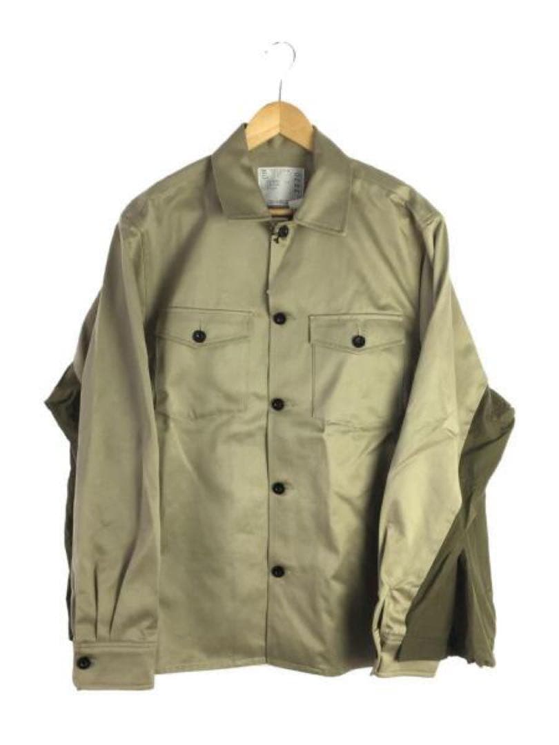 sakai サカイ　 シャツ　22-02820M chino shirt sacai（サカイ） 22AW Sports Mix Padded Shirt スポーツミックス
