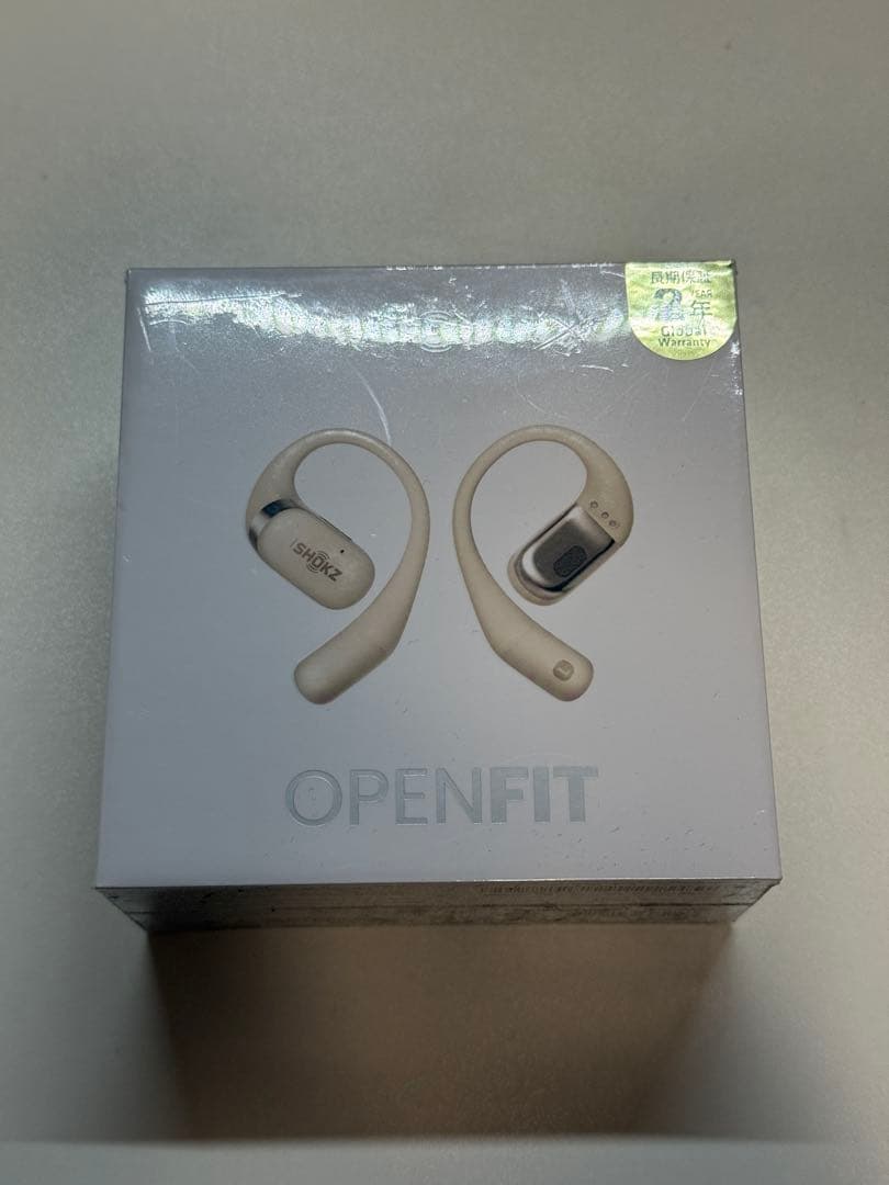 【新品・未開封】Shokz OpenFit オープンイヤーイヤホン ベージュ 完全ワイヤレスイヤホン OpenFit ベージュ SKZ-EP-000021 [ワイヤレス
