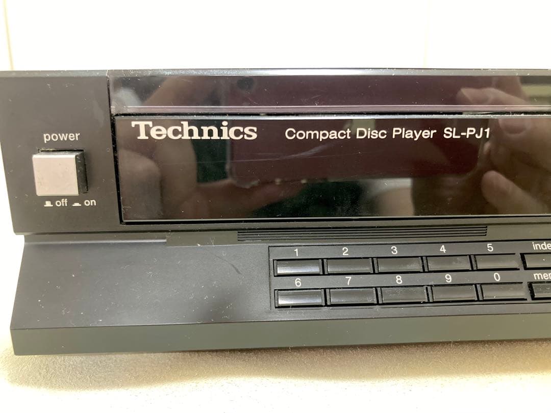 通電確認 Technics SL-P1 ・1ビットCDプレーヤー ジャンク - メルカリ
