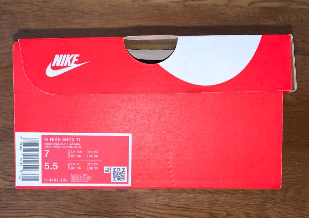 NIKE Shox TL ナイキ ショックス オブシディアン 24.0cm 新品