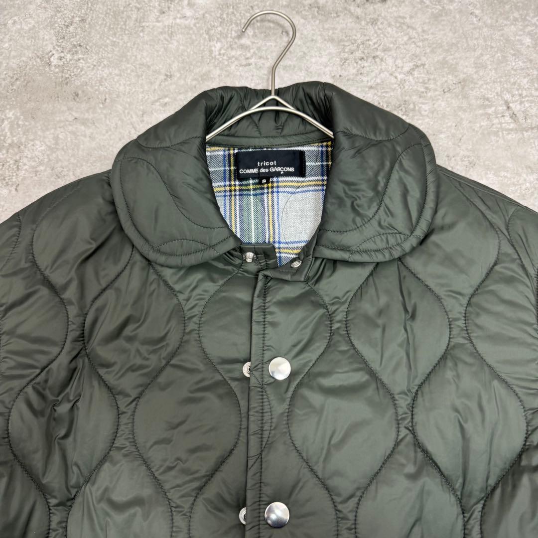 美品】トリコ コムデギャルソン キルティング コート ロングコート S