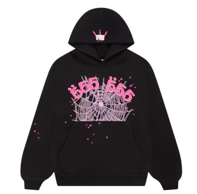 Sp5der Spider worldwide hoodie-black - メルカリ