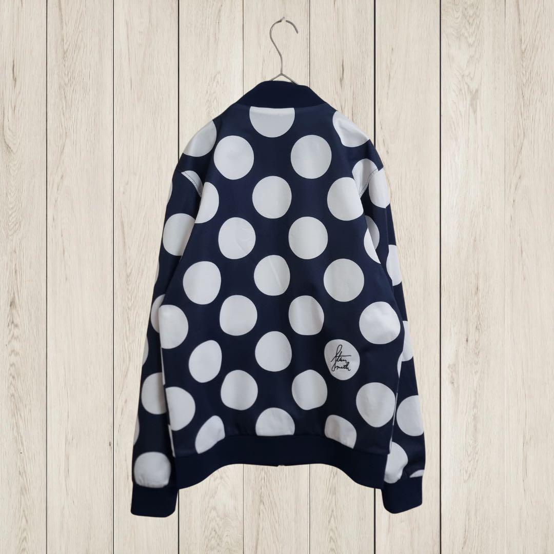 アディダス トラックジャケット 水玉 スタンスミス 刺繍 韓国 古着 L