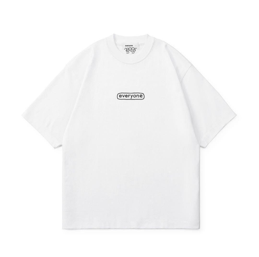 トップス everyone sketchy logo short sleeve tee L everyone j.30000 sketchy logo long sleeve tee shirt (ASH) | everyone