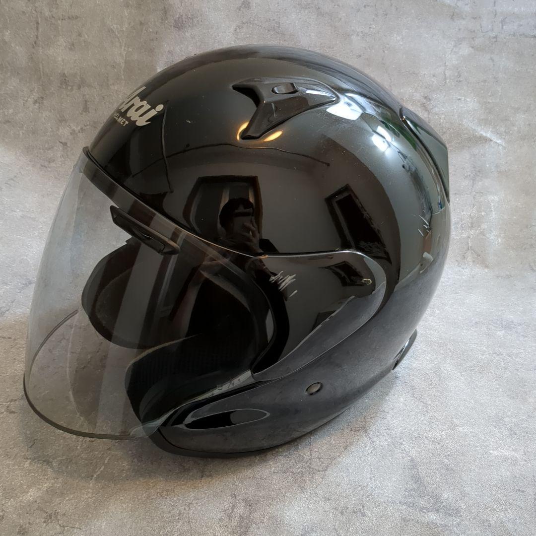 Arai アライ ジェットヘルメット MZ-F SNELL 57.58cm - メルカリ