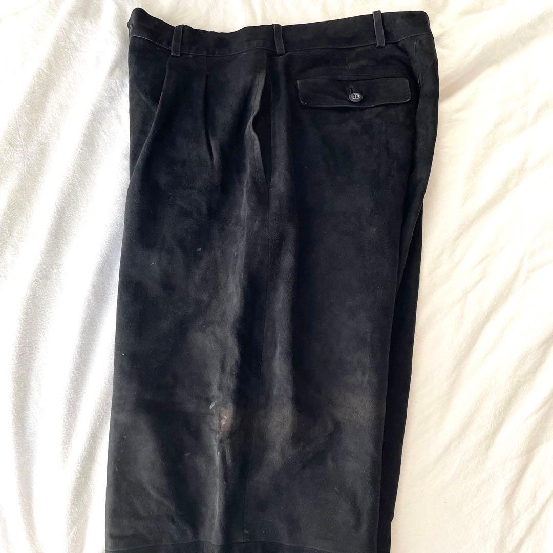 90s TOKIO KUMAGAI レザーパンツ スエード アーカイブ - メルカリ