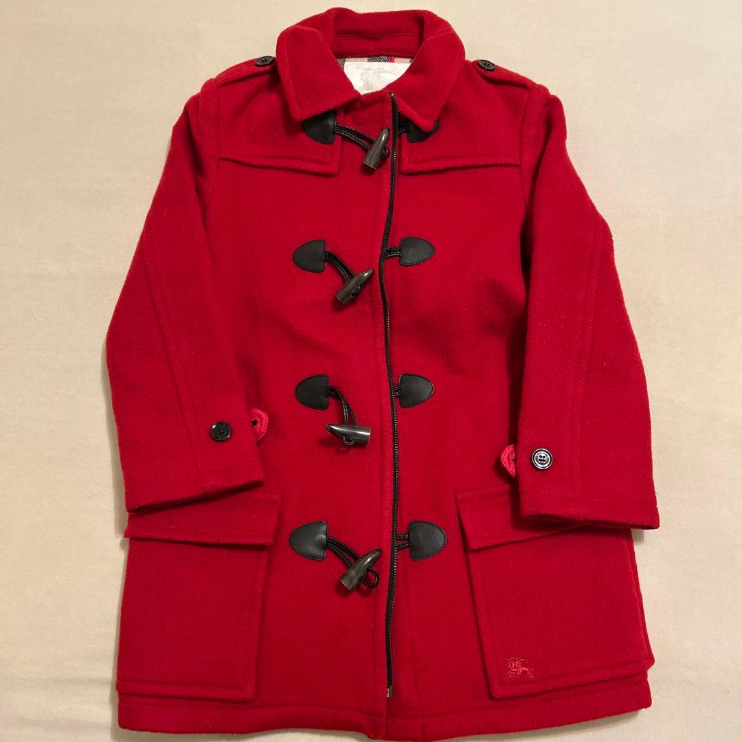 バーバリーウールダッフルコート BURBERRY (バーバリー) ウール 裏チェック ダッフルコート BB8033638