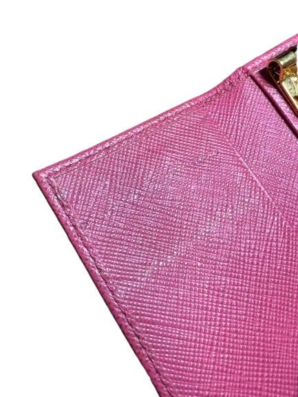 ☆極美品☆ PRADA プラダ キーケース 6連 ペオニア サフィアーノレザー