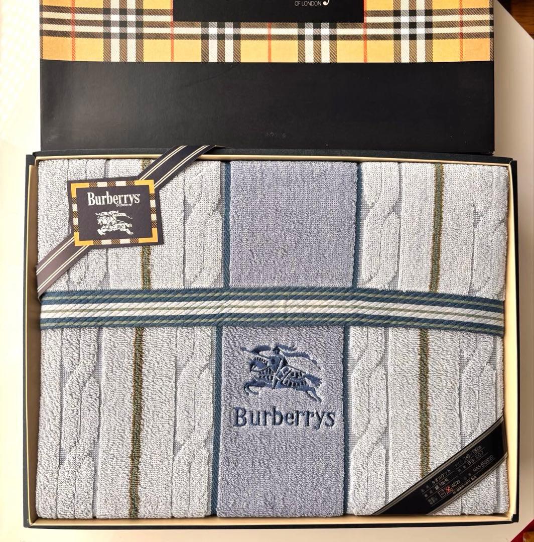 BURBERRY バーバリー 西川産業 タオルケット 寝具 - メルカリ