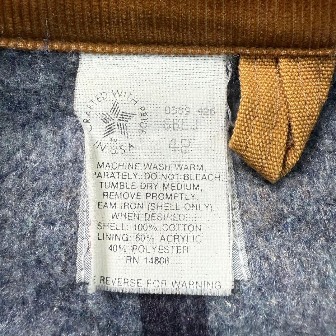 希少100周年□カーハート【L】デトロイトジャケット USA製 ダック