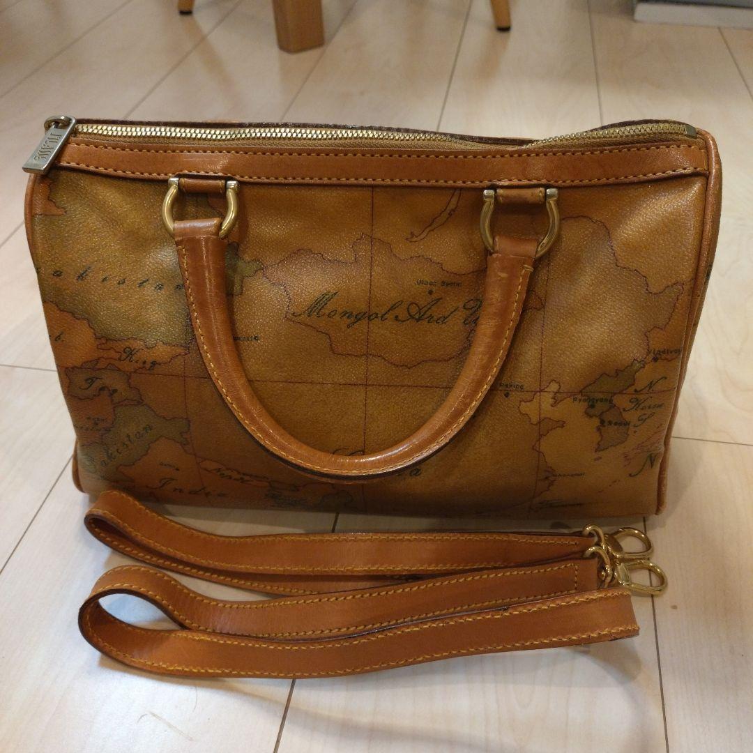 PRIMA CLASSE（プリマクラッセ）地図柄ボストンバッグ - メルカリ