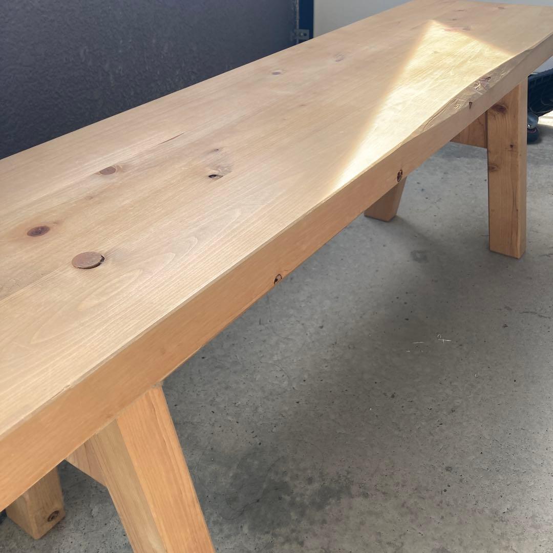 ヒノキ　ベンチ ダイニングベンチ ヒノキ天然木 座面木 檜 NG 110 ベンチ｜家具の通販