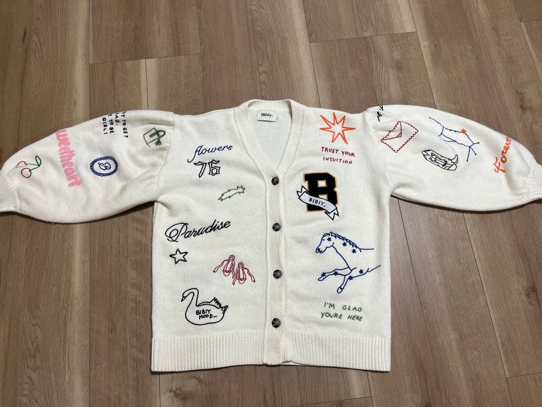 bibiy. B. UNIVERSE CARDIGAN即日発送 - メルカリ